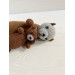 Stuffed otter toy
