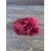 Amigurumi red and purple caterpillar