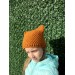 Crochet fox hat