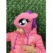 Crochet pony hat