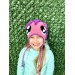 Crochet pony hat