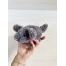 Plush fluffy chinchilla