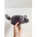 furry chinchilla stuffed toy