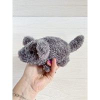 Plush fluffy chinchilla