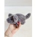 Plush fluffy chinchilla
