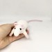 white rat stuffed toy