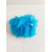 Amigurumi sky blue caterpillar