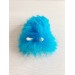 Amigurumi sky blue caterpillar