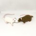 Set of 3 amigurumi rats