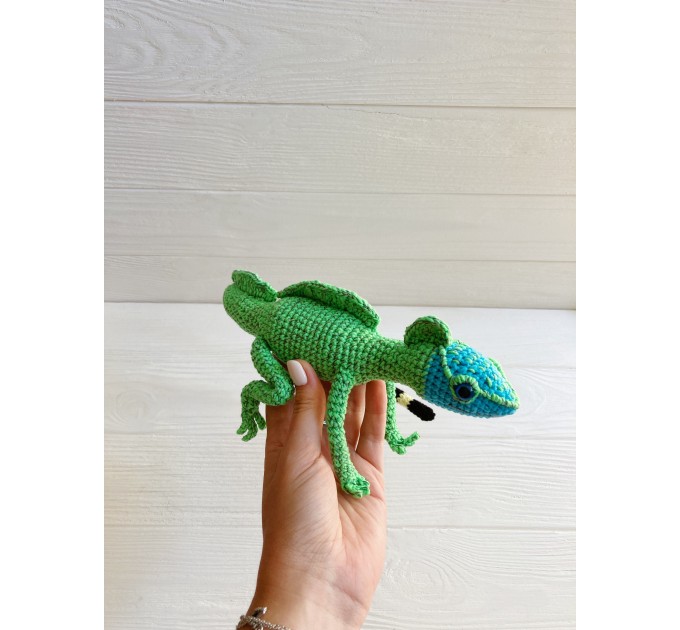 Stuffed basilisk animal