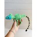 green basilisk toy