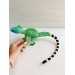 stuffed basilisk animal