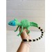 Stuffed basilisk animal