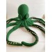 Large stuffed octopus green