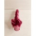 Stuffed animal pink axolotl