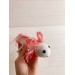 Stuffed axolotl white 