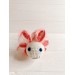 Stuffed axolotl white 