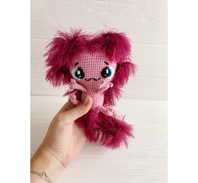 Axolotl stuffed animal