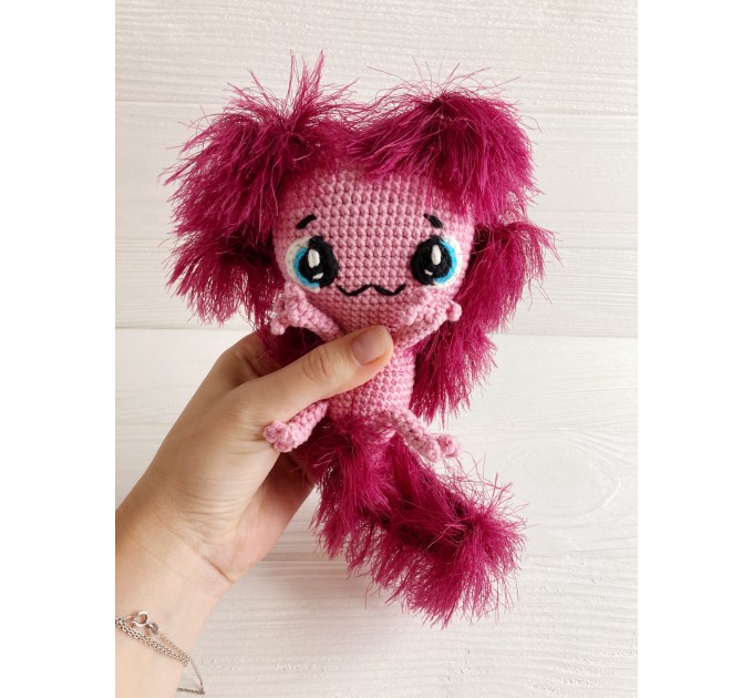Axolotl stuffed animal