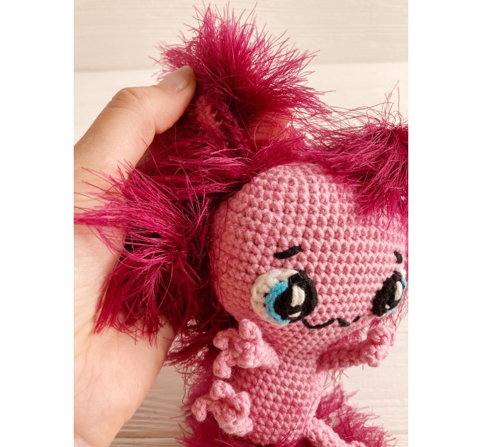 Axolotl stuffed animal