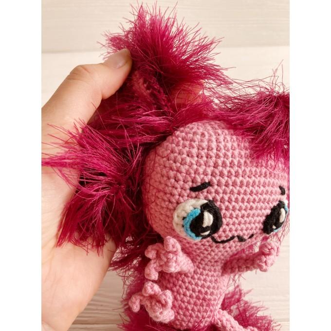 fluffy axolotl toy