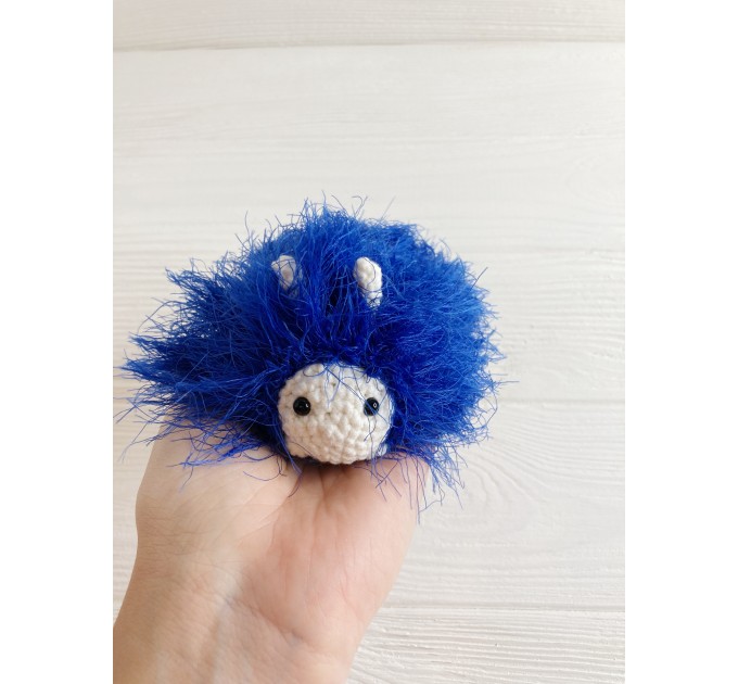 Set of 4 amigurumi caterpillars