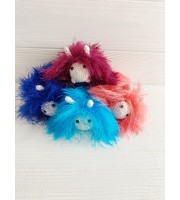 Set of 4 amigurumi caterpillars