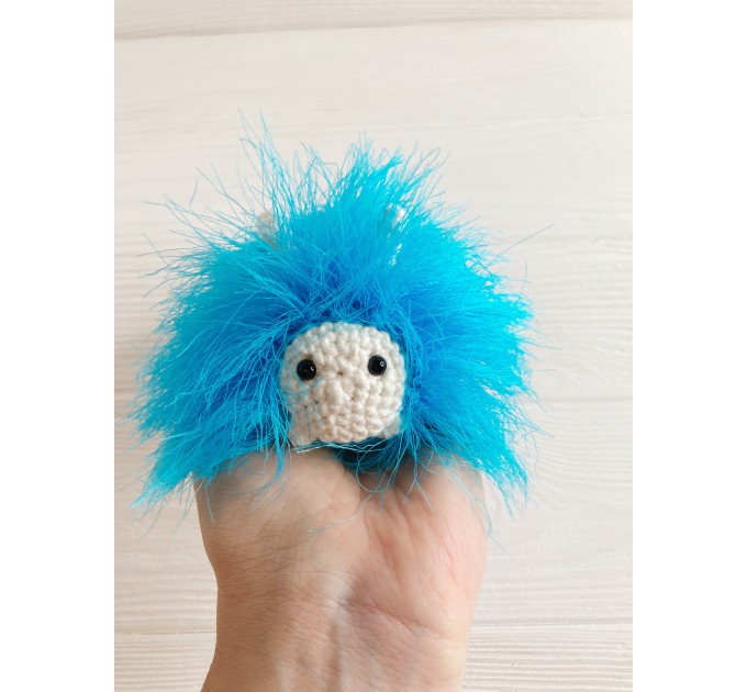Set of 4 amigurumi caterpillars