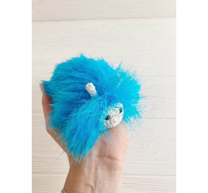 Set of 4 amigurumi caterpillars