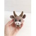 stuffed bull animal