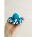 small plush blue octopus