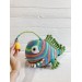 Stuffed angler fish