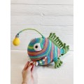 Stuffed angler fish