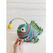 Stuffed angler fish