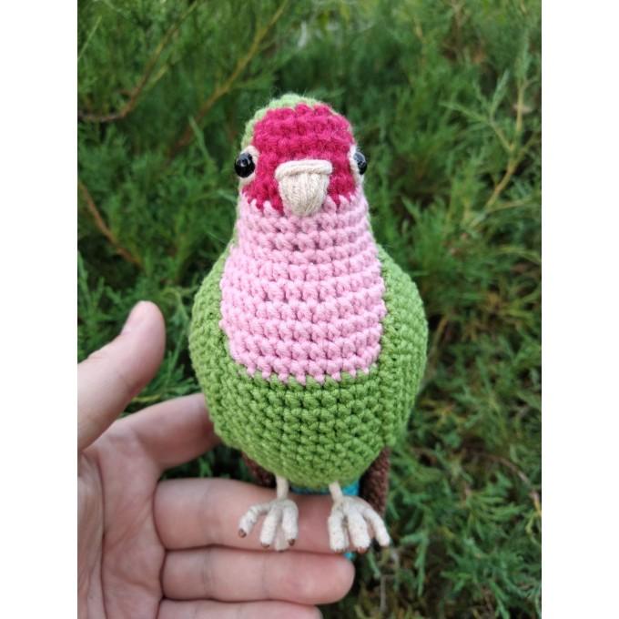 plush lovebird toy