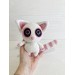 Plush white fennek