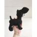 Plush black Chihuahua