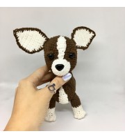 Amigurumi brown Chihuahua