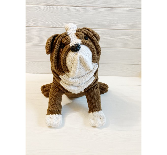 Bulldog stuffed toy