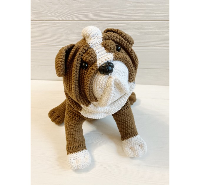 Bulldog stuffed toy