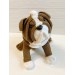 Bulldog stuffed toy