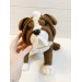 Bulldog stuffed toy