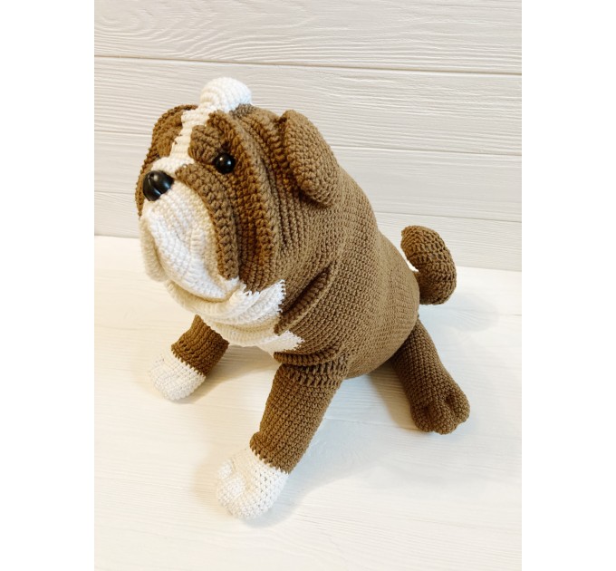 Bulldog stuffed toy