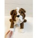 Bulldog stuffed toy