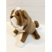 Bulldog stuffed toy