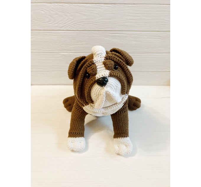 Bulldog stuffed toy