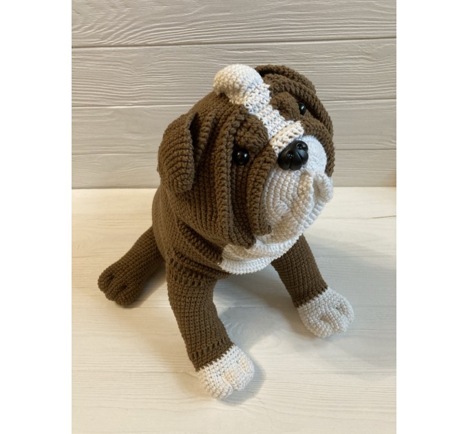 Bulldog stuffed toy