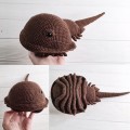 Stuffed horseshoe crab toy