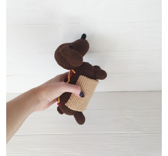 Amigurumi hot dog