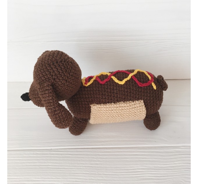 Amigurumi hot dog
